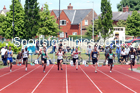 Senior mens 100 metres, 2021 Northern Senior and Under-20s Champs., Leigh. Photo: David T. Hewitson/Sports for All Pics